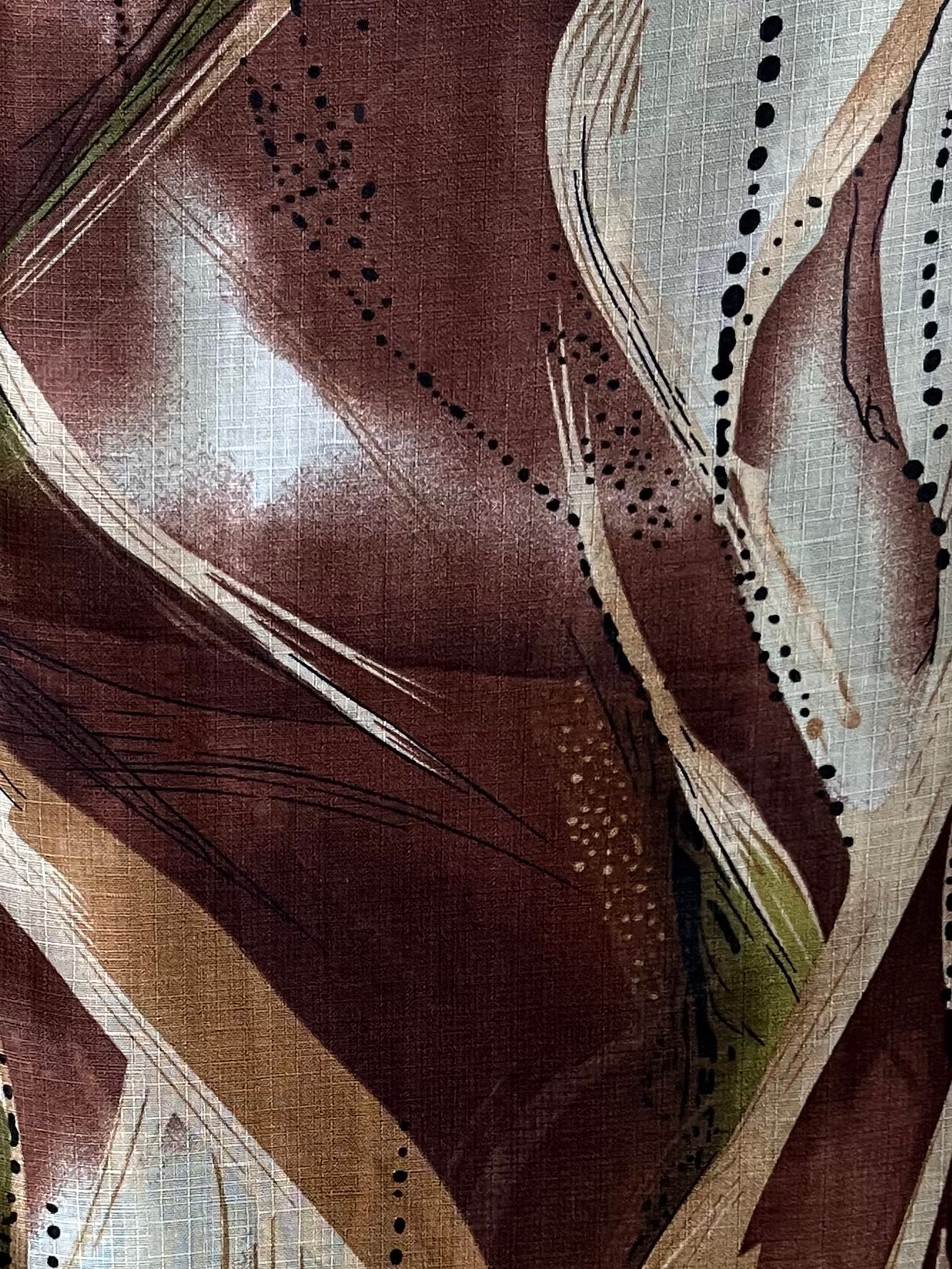 Vivid spring cocoa chiffon