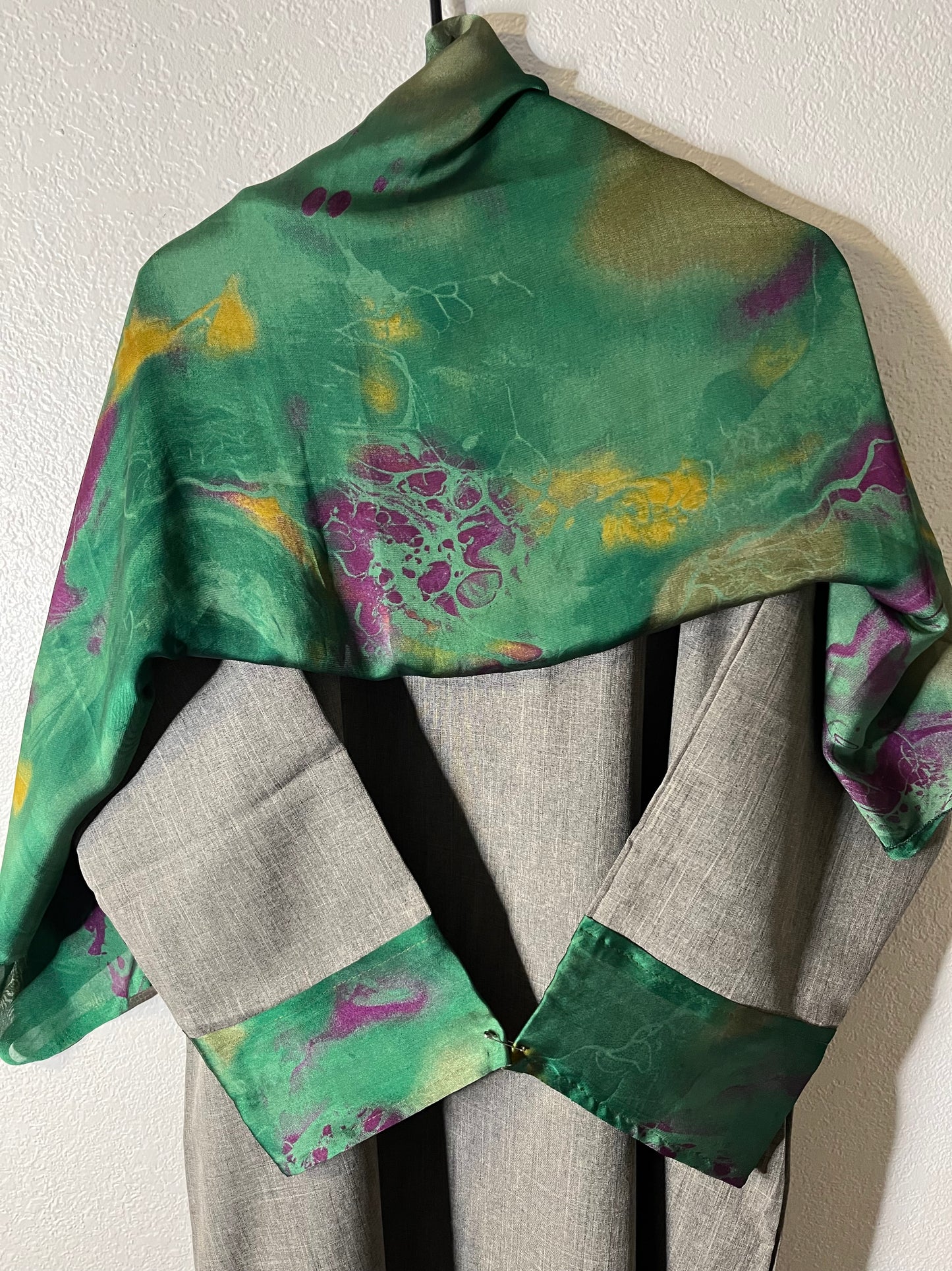 Green Twilight matching dress & hijab set