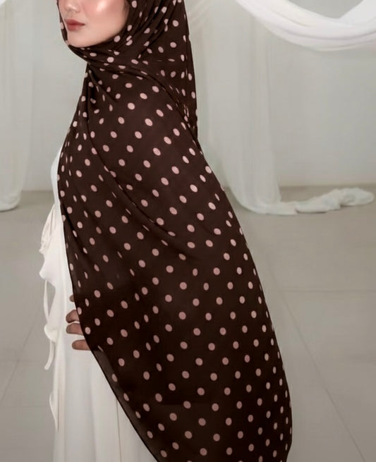 Tiramisu ZEYNAD polka dot print