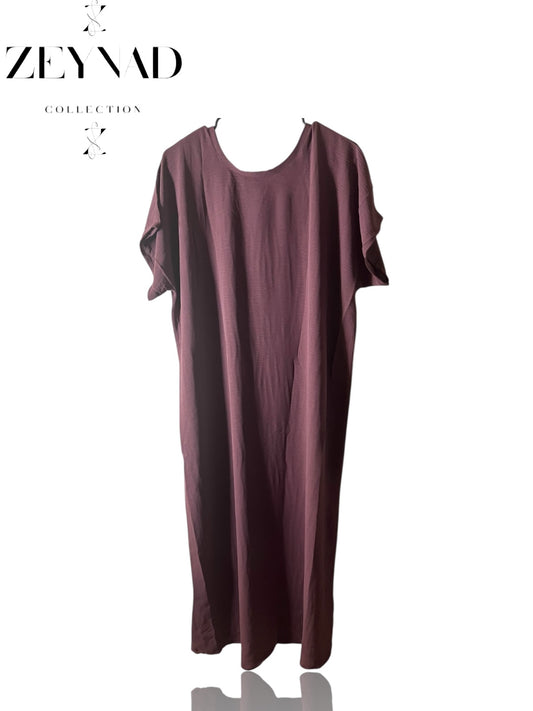 Purple Under Dress