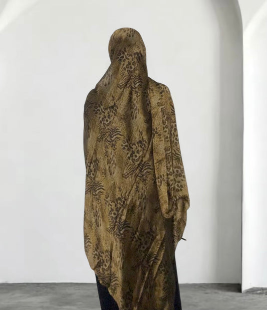 Golden ZEYNAD cheetah print