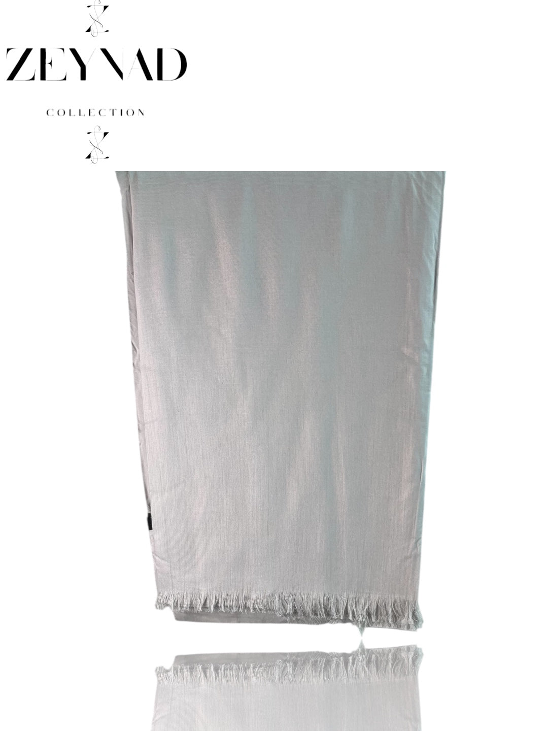 White Soft Flowy Hijab