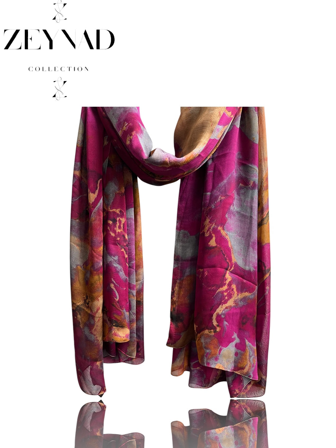 Pink army ZEYNAD summer hijab