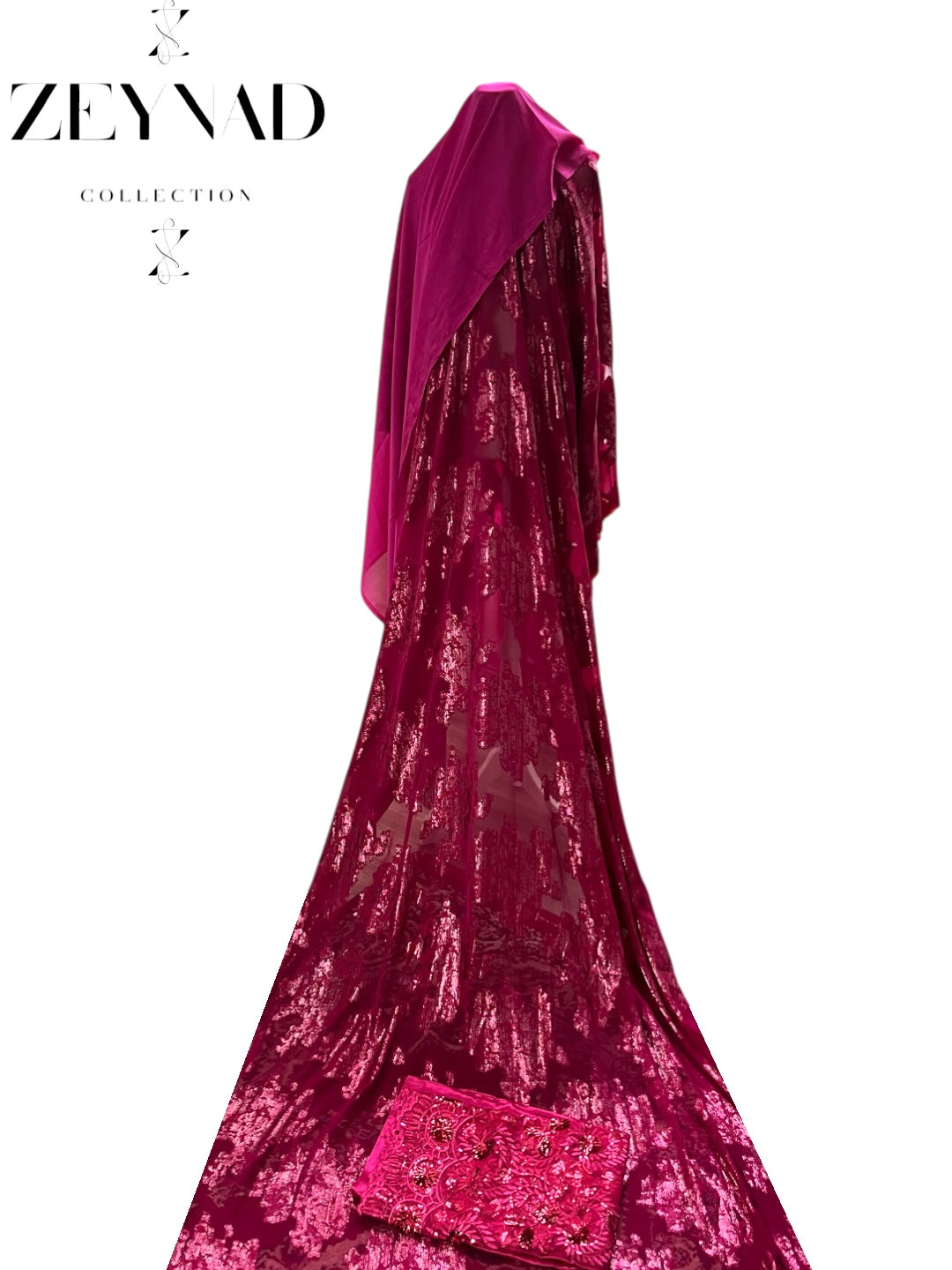 Fransawi hot pink ZEYNAD Dirac set