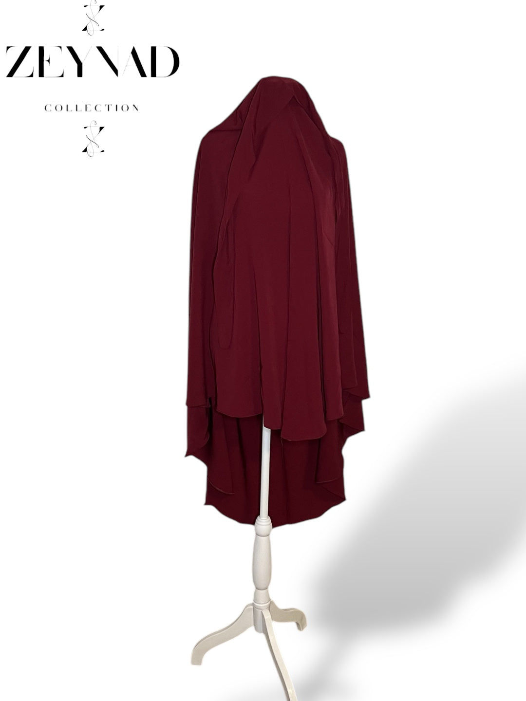 Red Long Hijab
