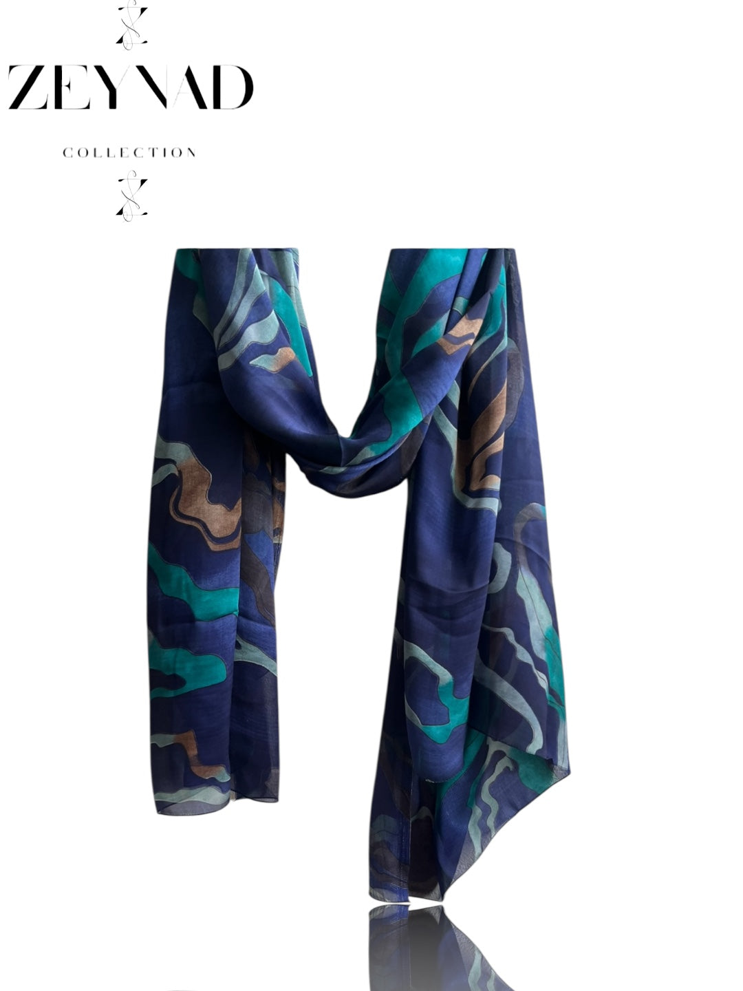 Mixture ocean ZEYNAD print