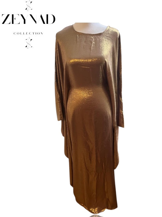 Premium Gold Butterfly Dress