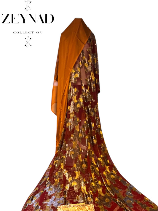 Orange & Gold Sparkling Dirac