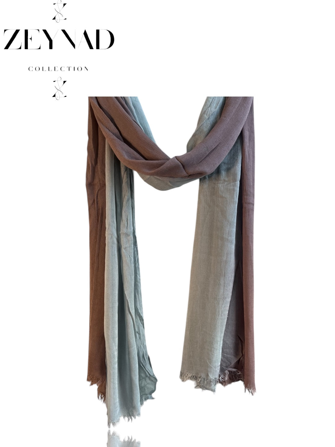 Vivid mint ombré modal