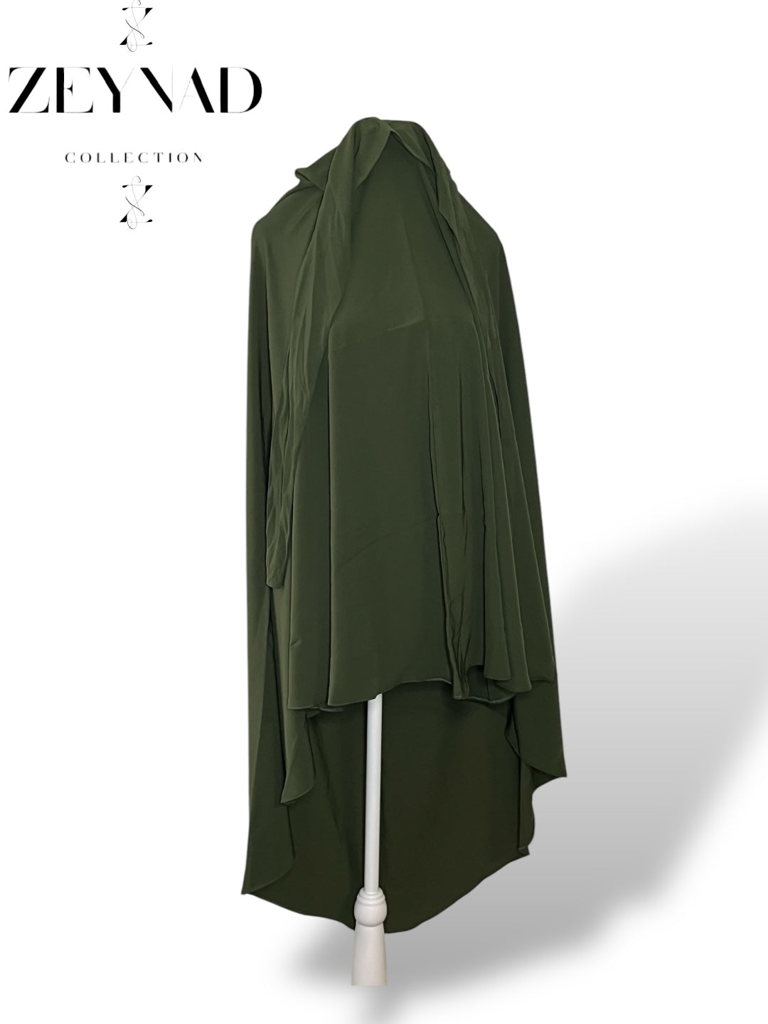 Forest Green Long Hijab