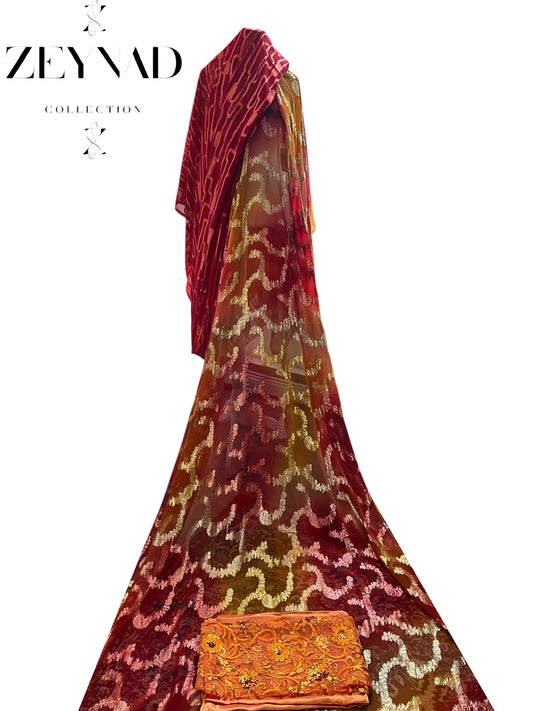 Tropical red gold ZEYNAD Fransawi Dirac set