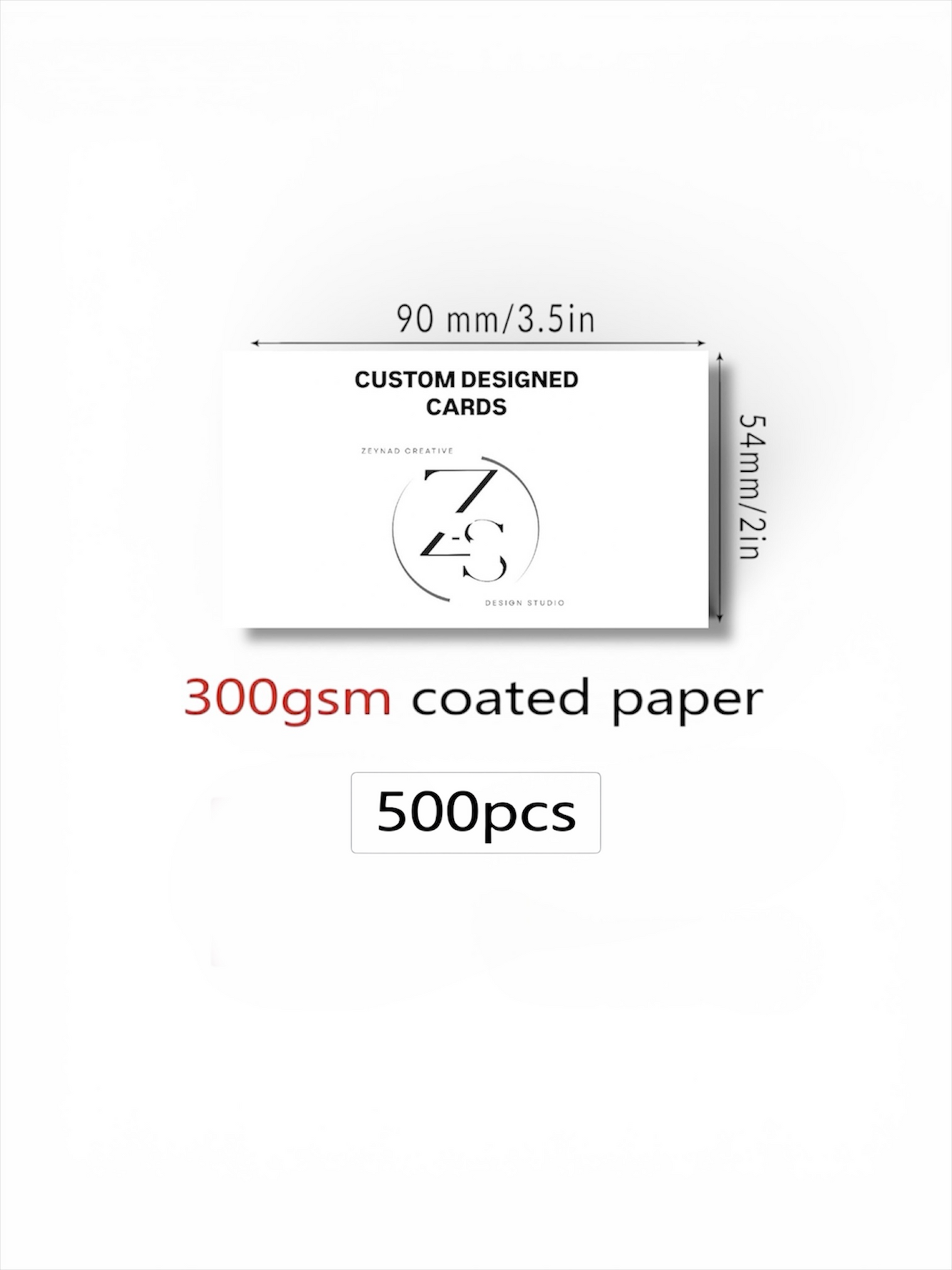Custom designed logos & cards
