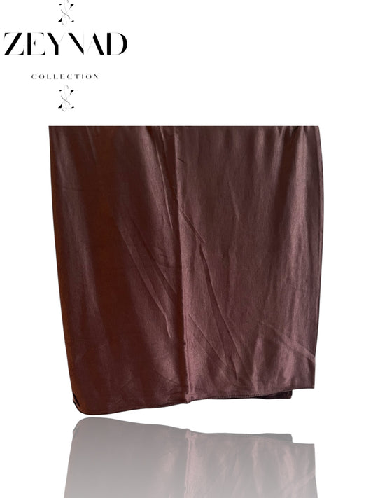 Premium Brown Jersey Hijab