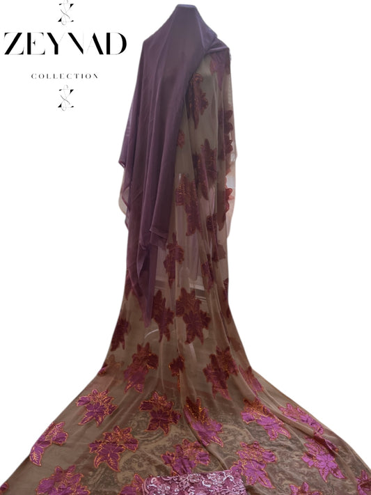 Classic radiant purple & white Dirac set