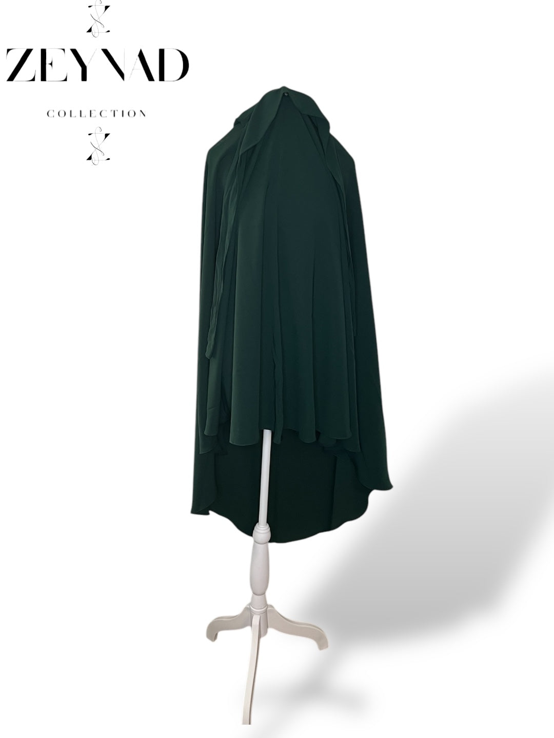 Dark Green Long Hijab