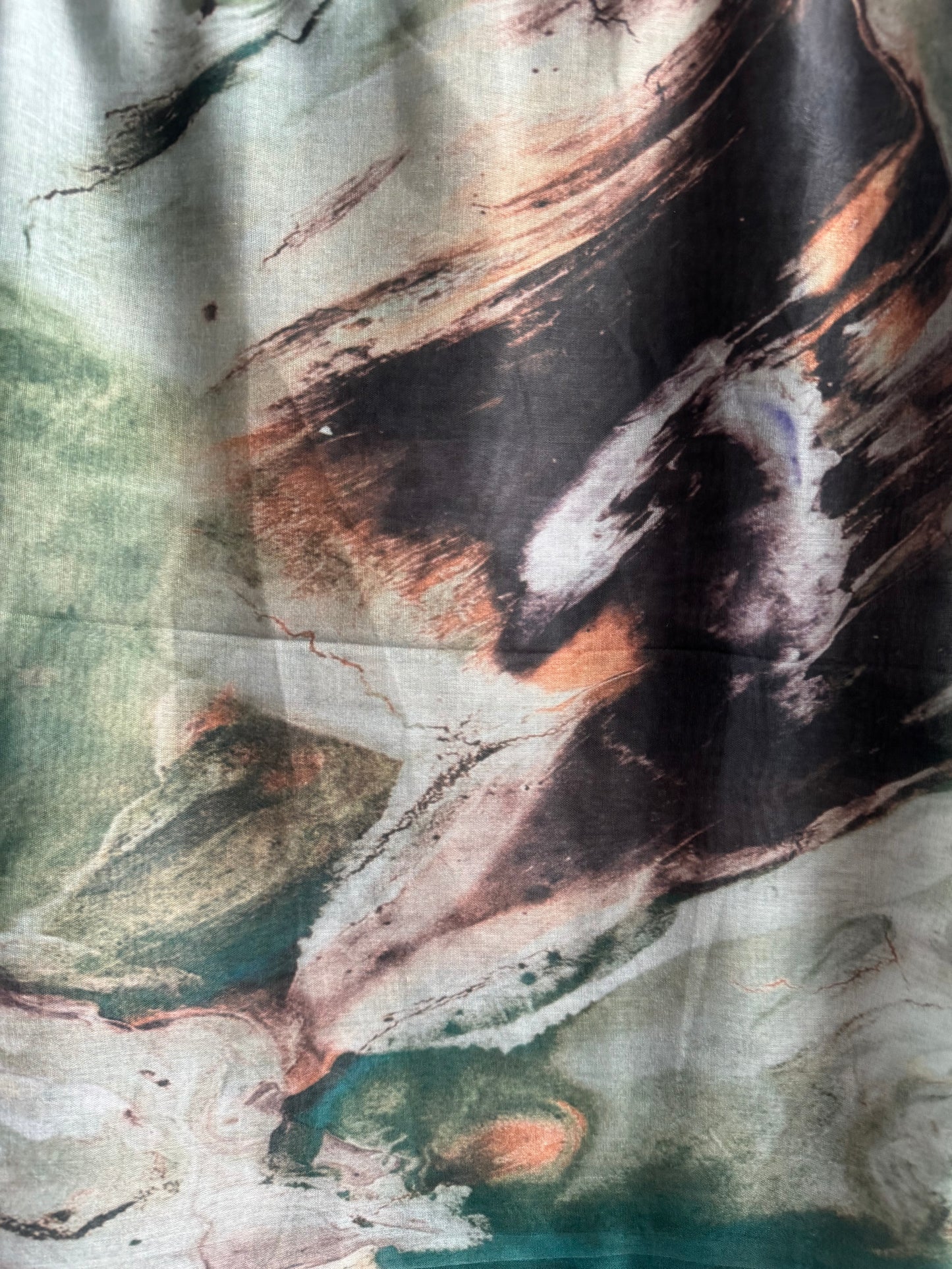 Mixture nature daze celestial marble print ombré