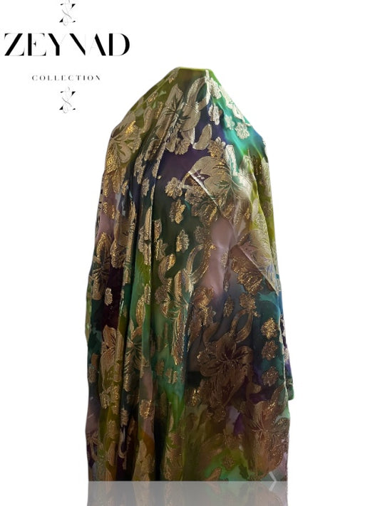 Premium Multicolor Wedding Garbasar - Fransawi