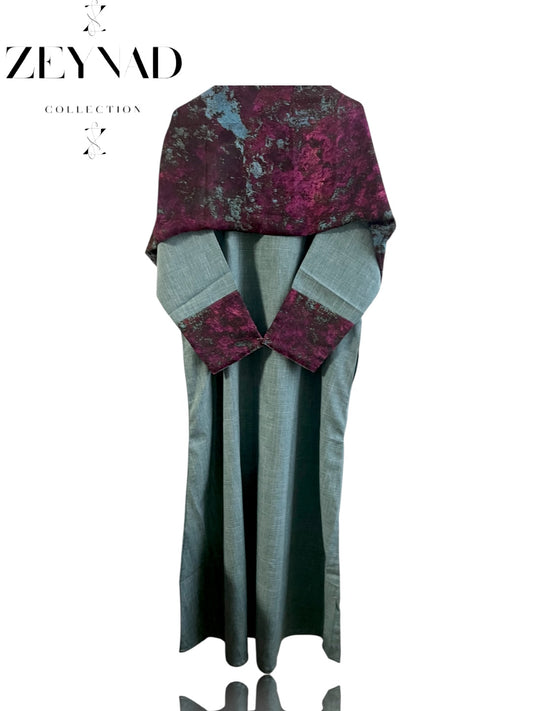 The stars matching dress & hijab set