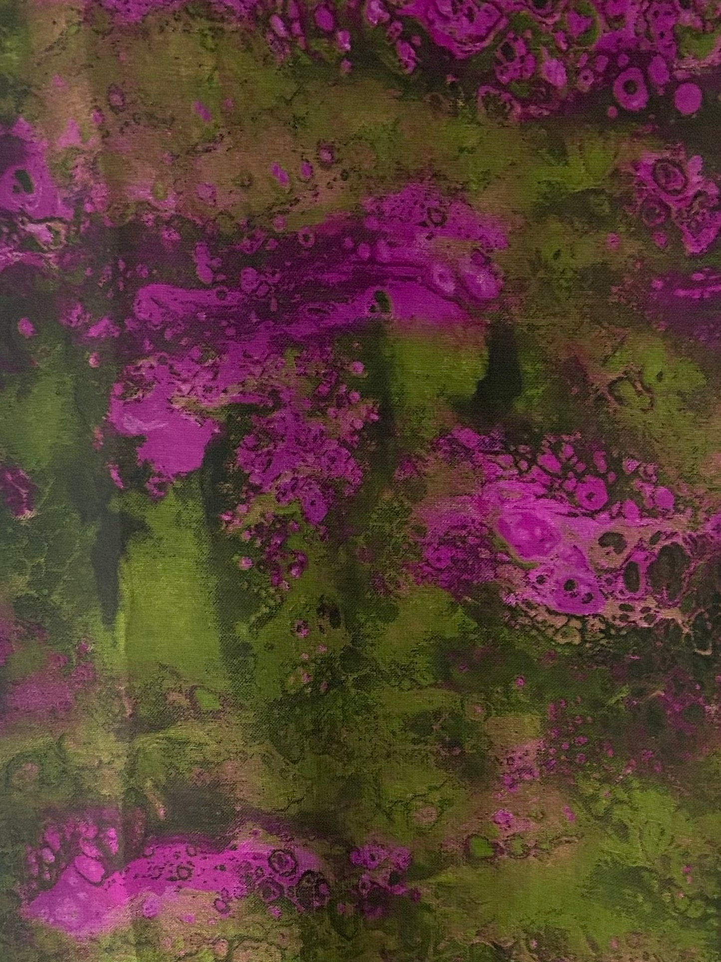 Oceanic nature & mauve blaze chiffon hijab