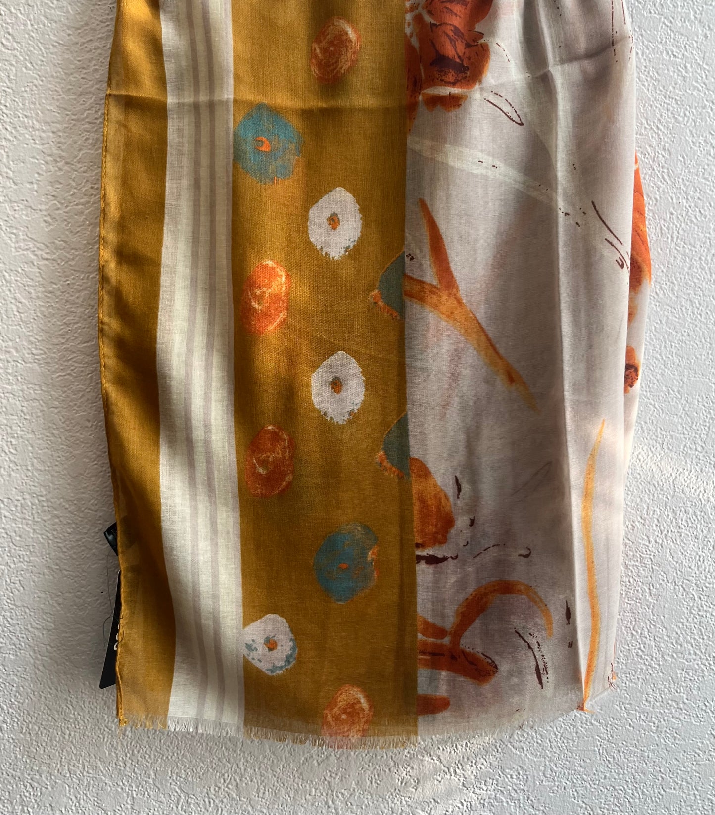 Sunflower Flame Dim Modal Hijab