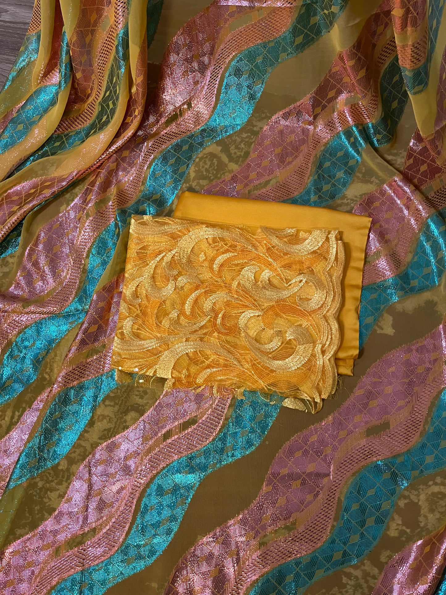 Sea blue & sea yellow Dirac set