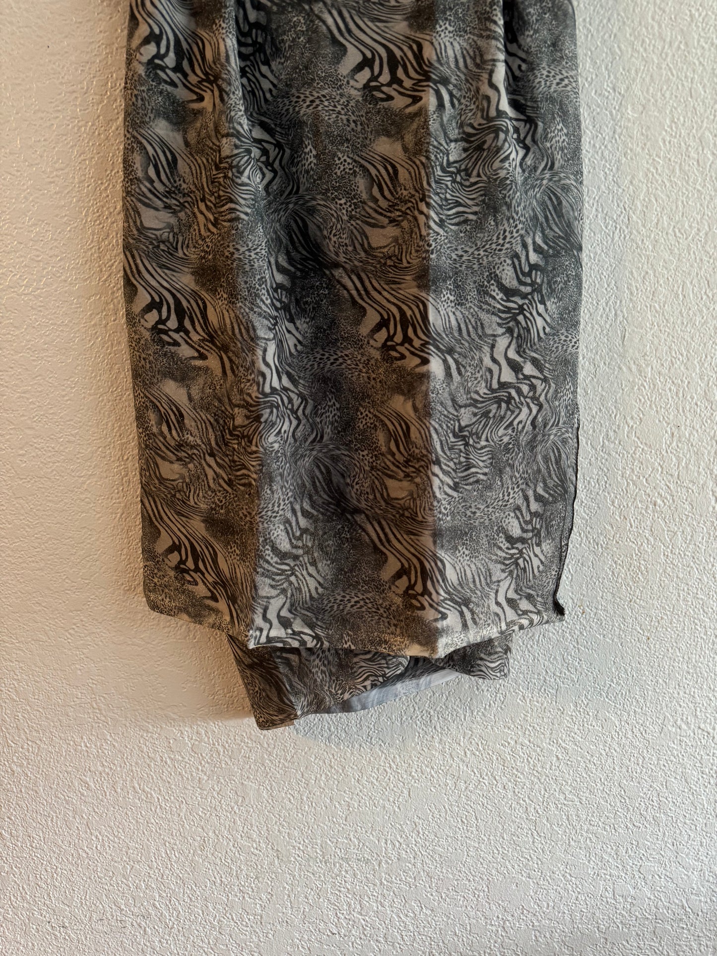 Blazing cloud cheetah print hijab