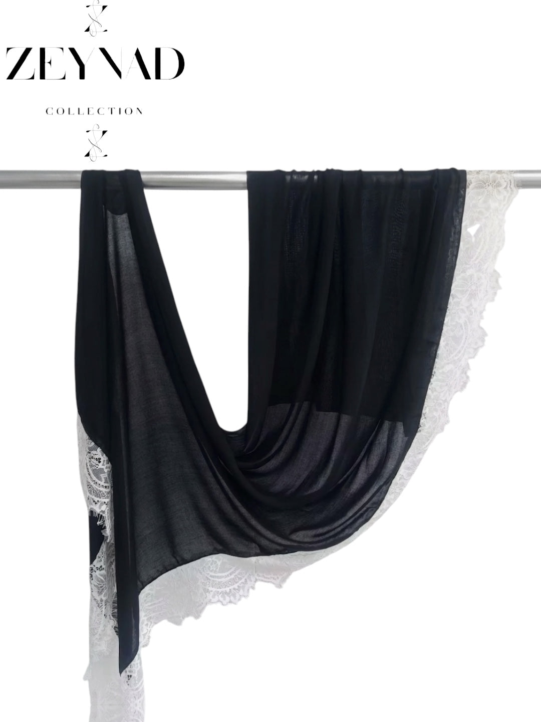 Midnight ZEYNAD lace modal