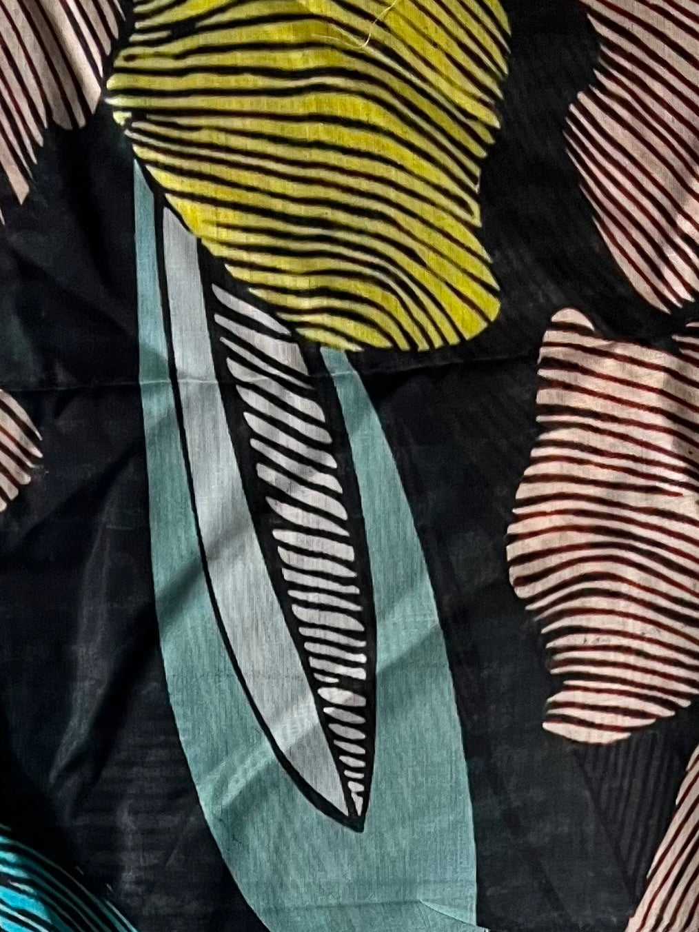 Faded ambient forest watercolor modal hijab