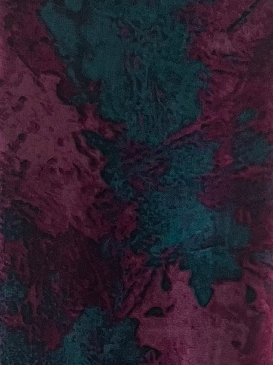 Eternal spring pink & blue chiffon hijab