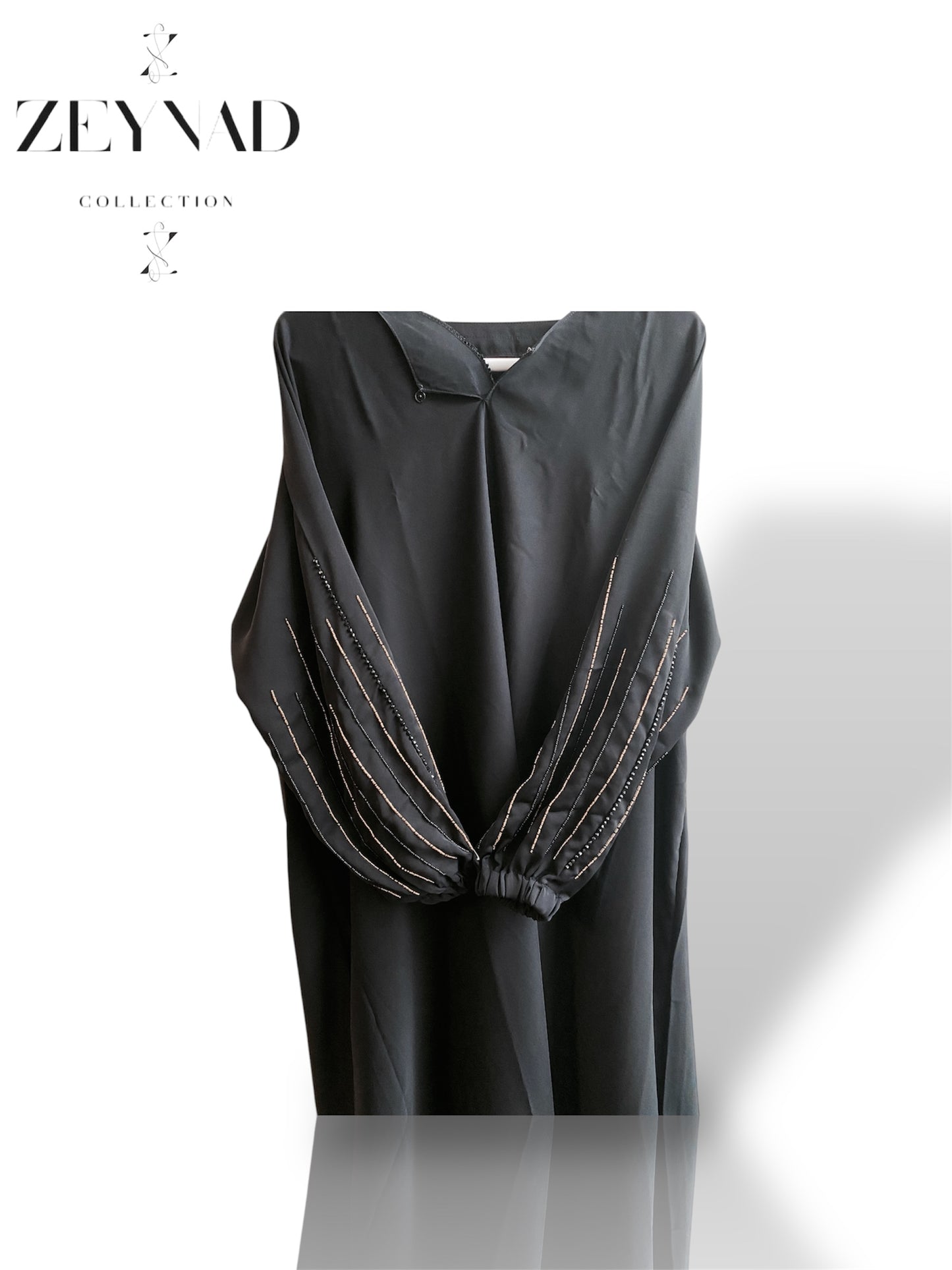 Midnight Lined Abaya