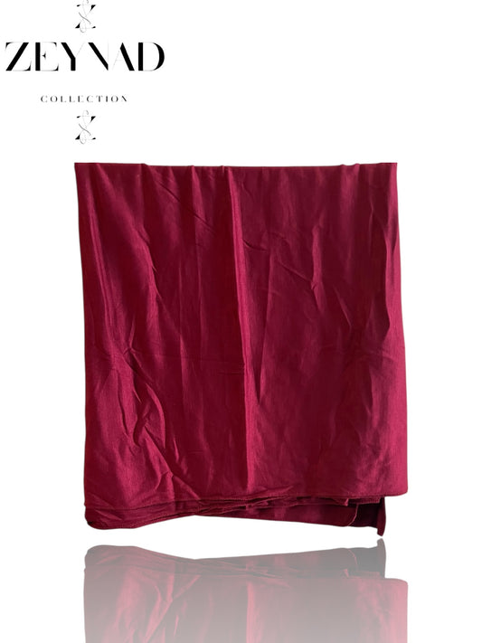 Dark burgundy Premium Hijab