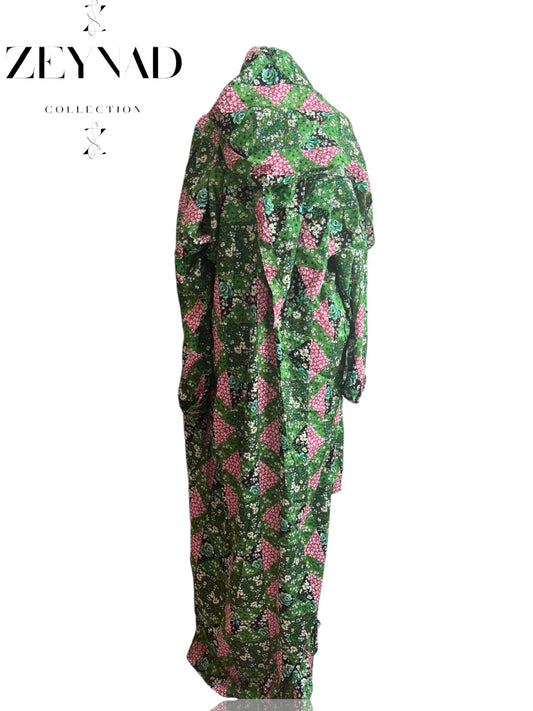 Radiant pink & green garden prayer set