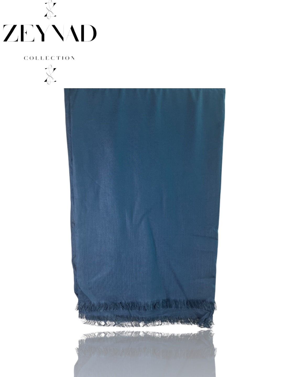 Faded Blue Soft Flowy Hijab