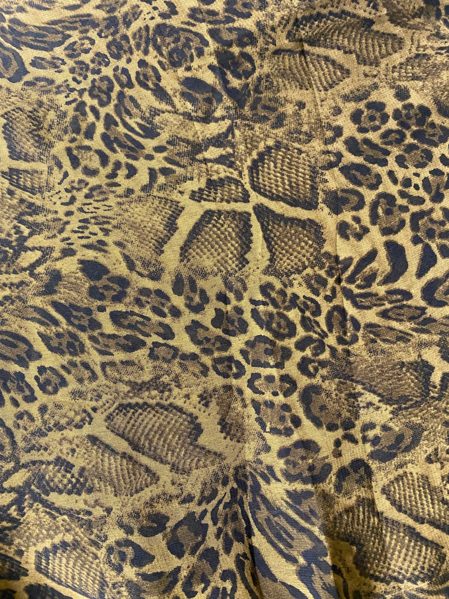 Black Queen cheetah matching dress & hijab