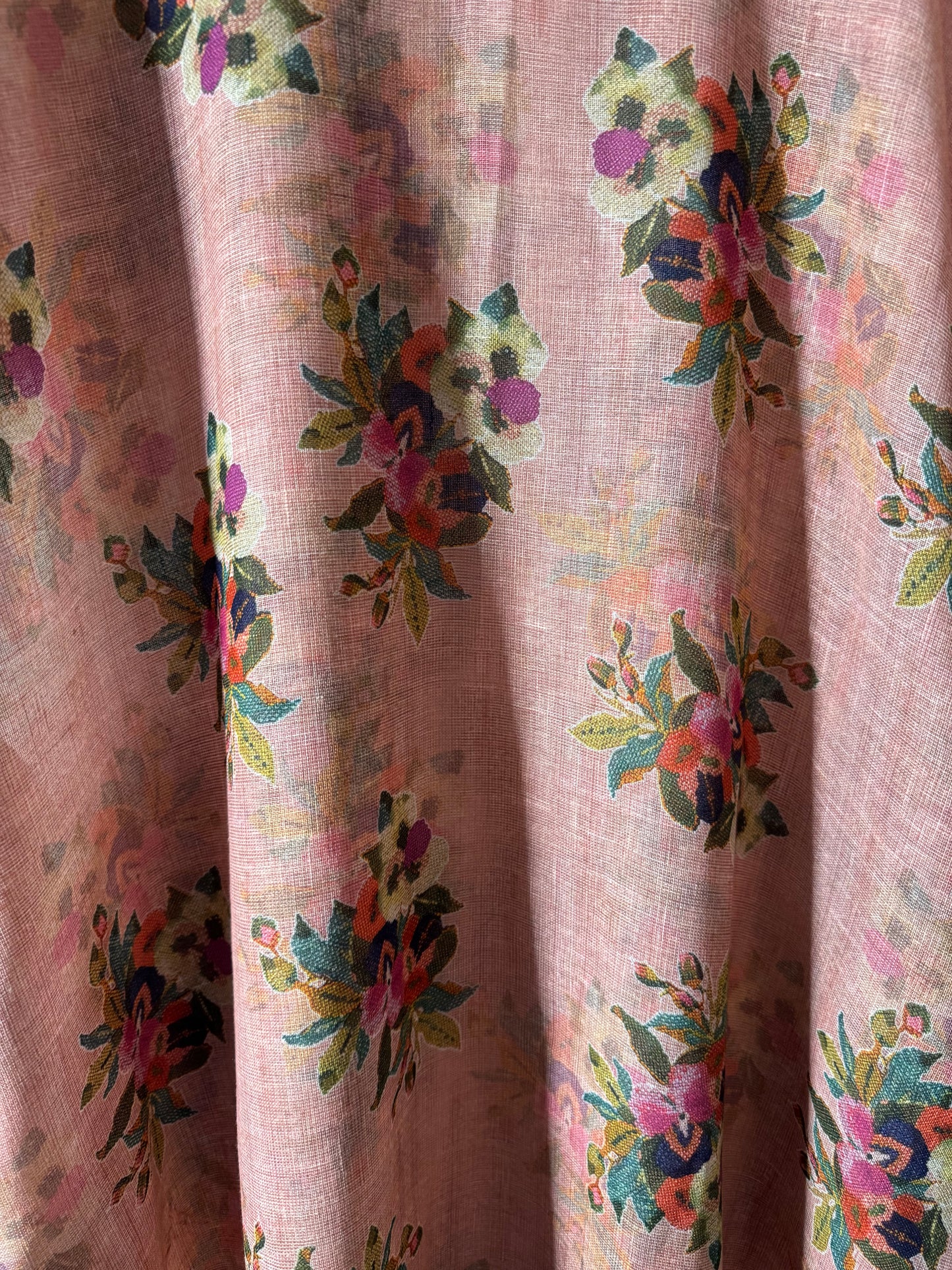 Peach ZEYNAD summer dress