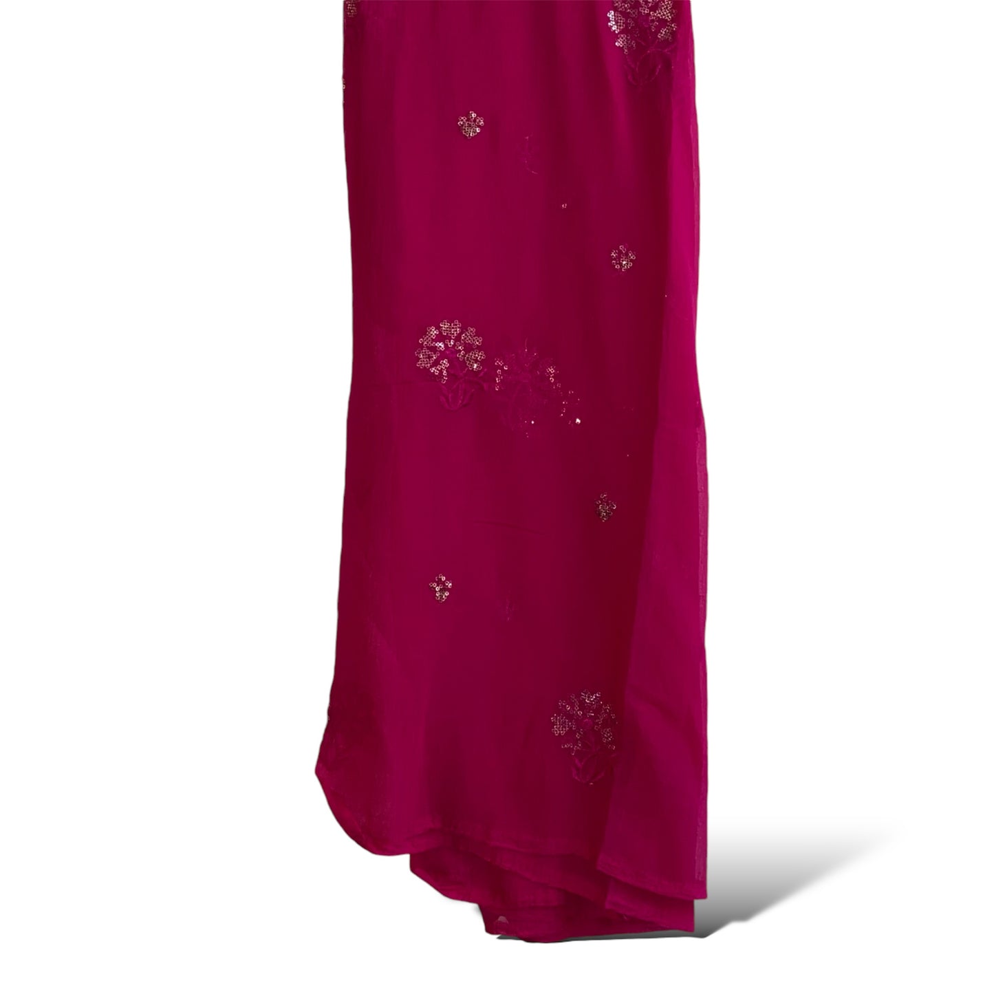 Elegant soft wavy flower hijabs