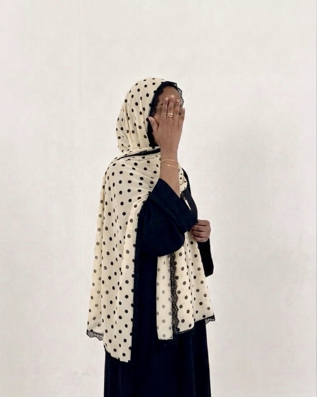 Sunlight ZEYNAD polka dot lace hijab
