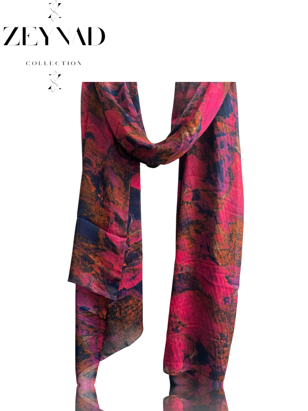 Sunset Cherry ZEYNAD summer hijab