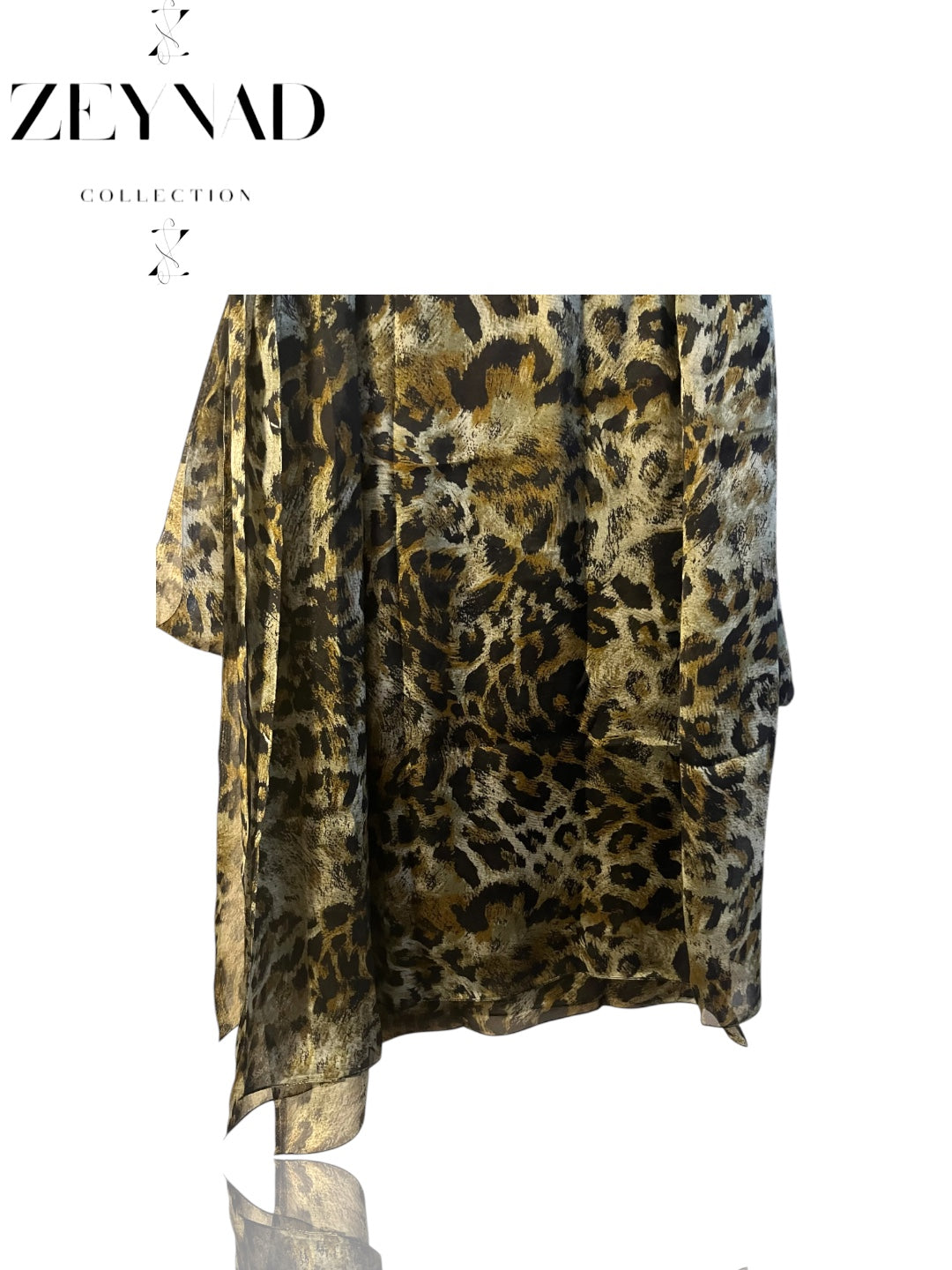 Light Yellow Jaguar Hijab
