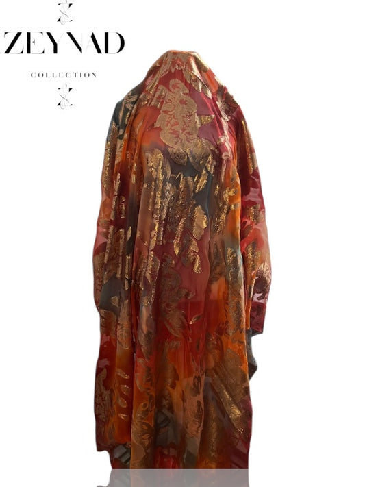 Premium Multicolor Wedding Garbasar - Fransawi