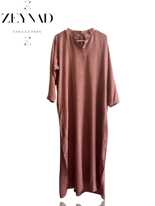 Summer Linen Peace Dress