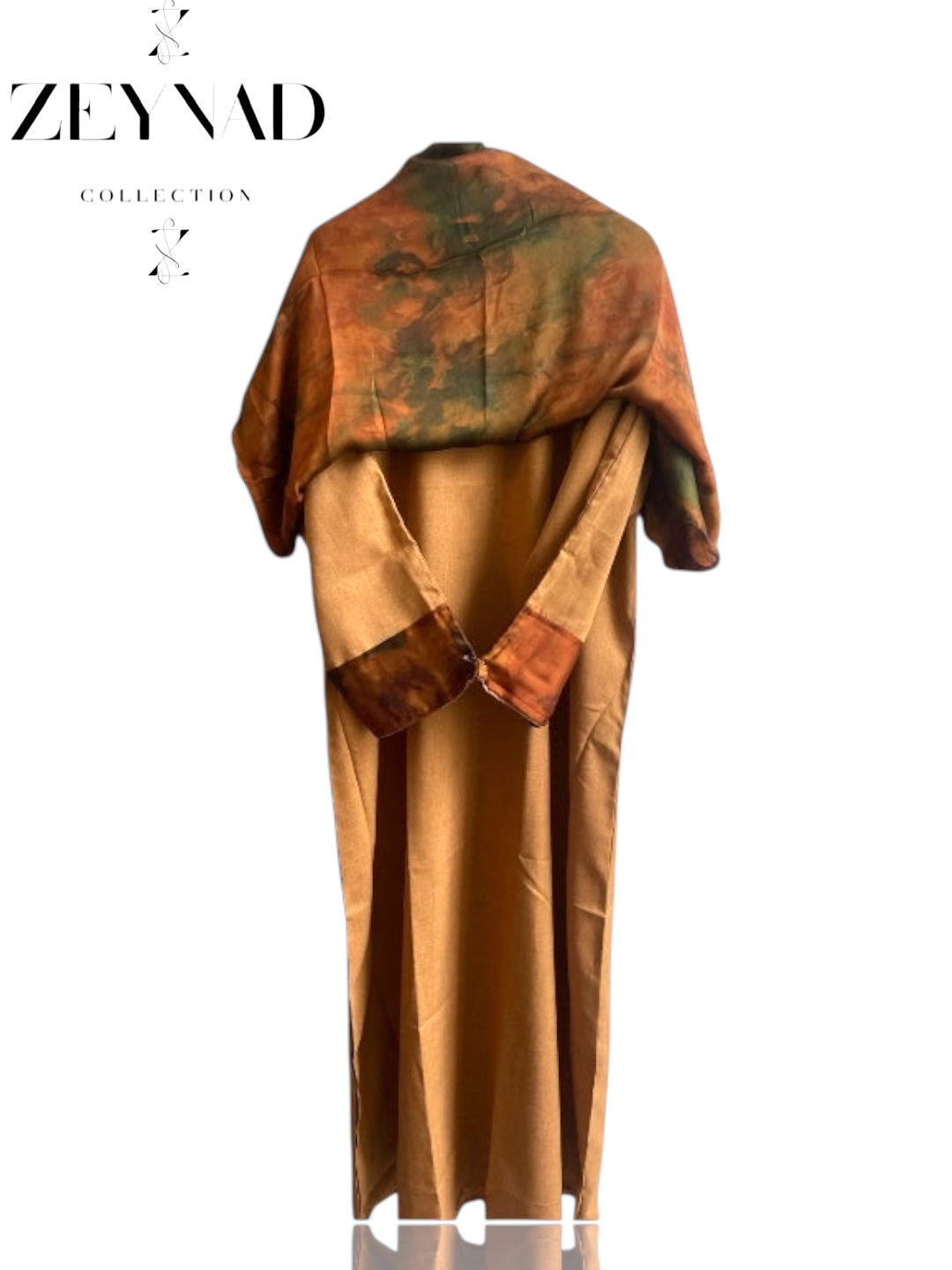 Citrus Nature Matching Dress & Hijab Set