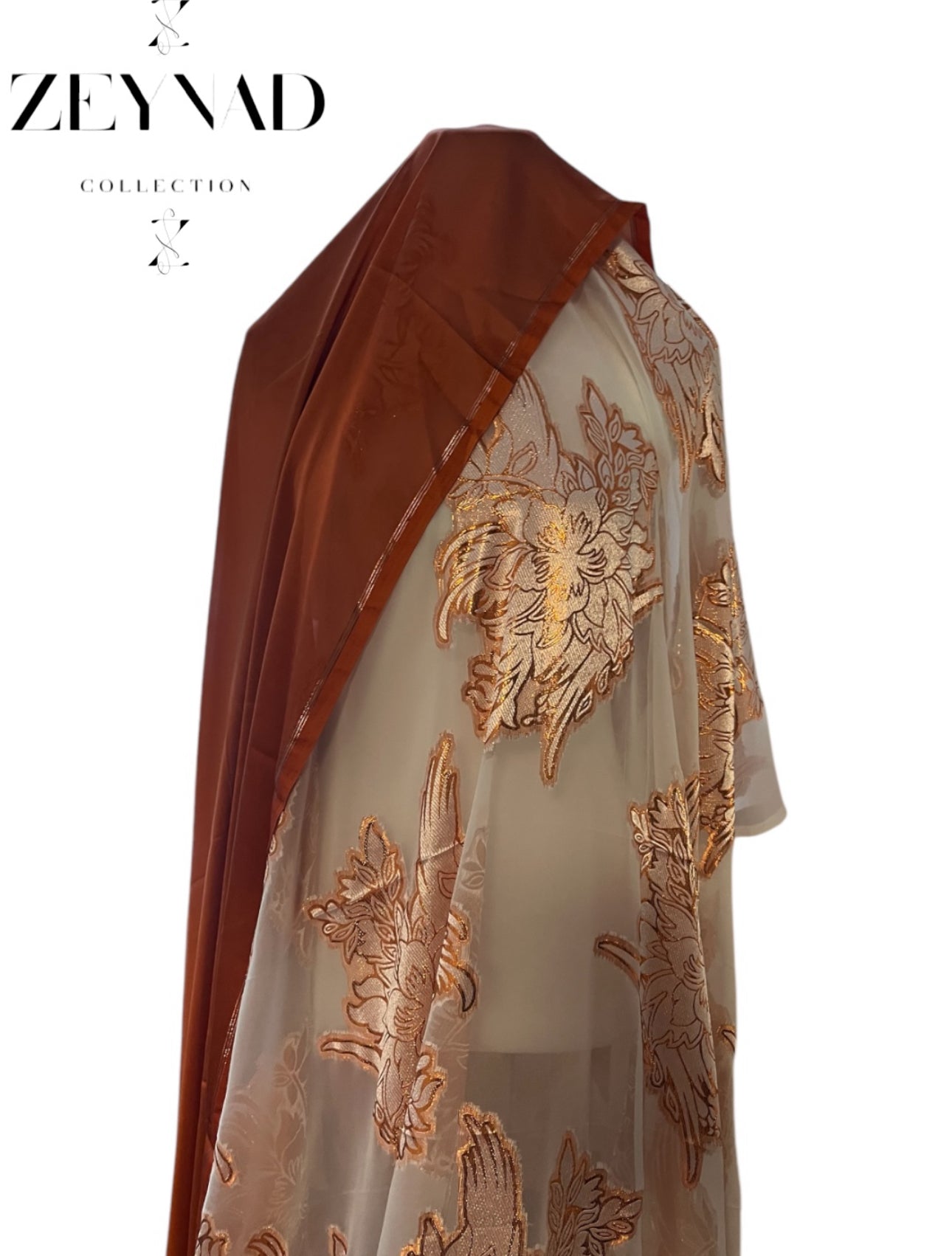 Pink & beige orange Dirac