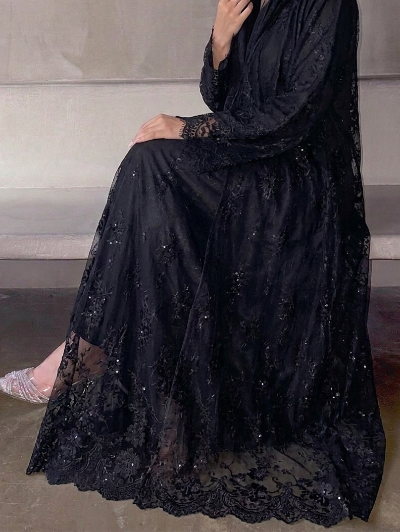 Storm ZEYNAD lace abaya