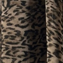 Sleek grey cheetah print hijab