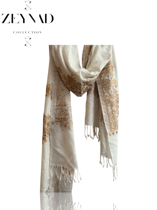 White Pashmina Hijab