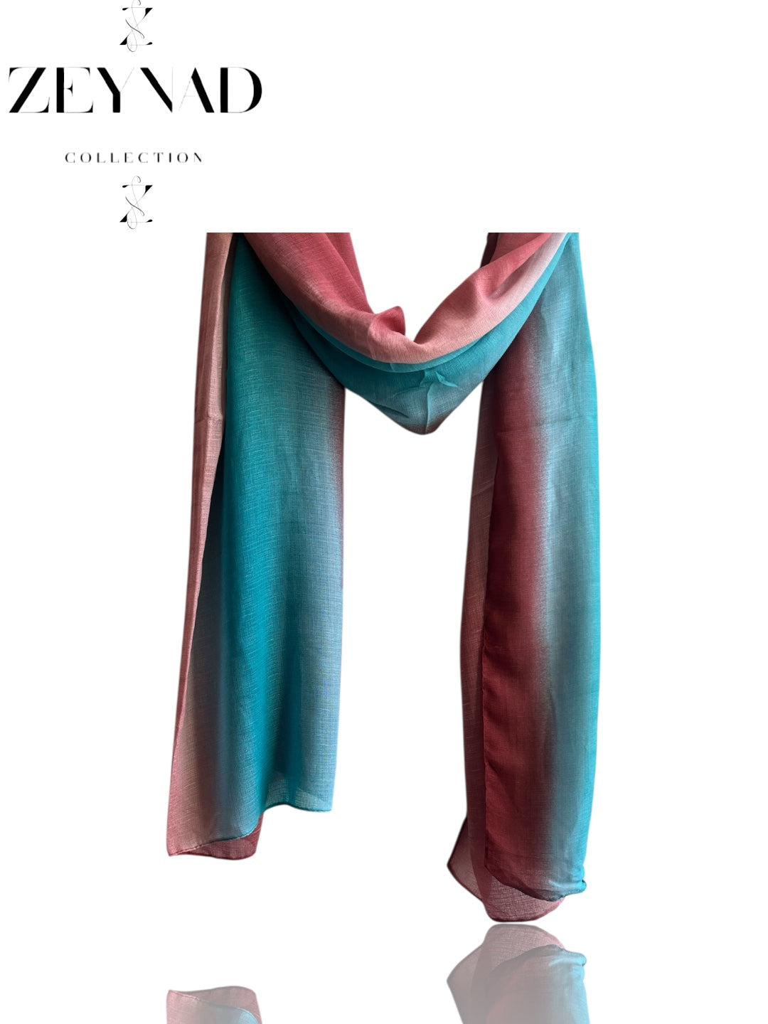 Vivid bubblegum ombré modal