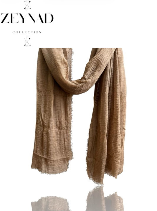 Cocoa ZEYNAD crinkle modal