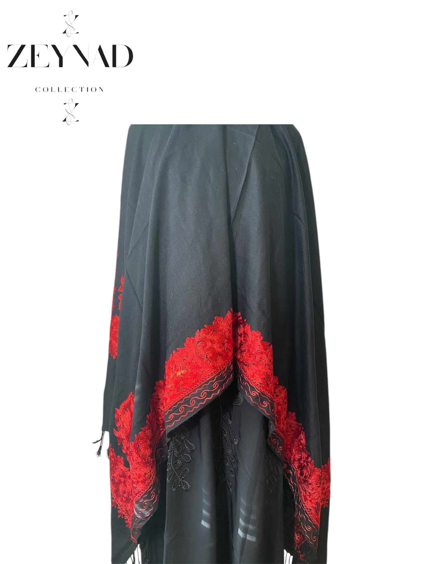 Dark Red Pashmina Hijab