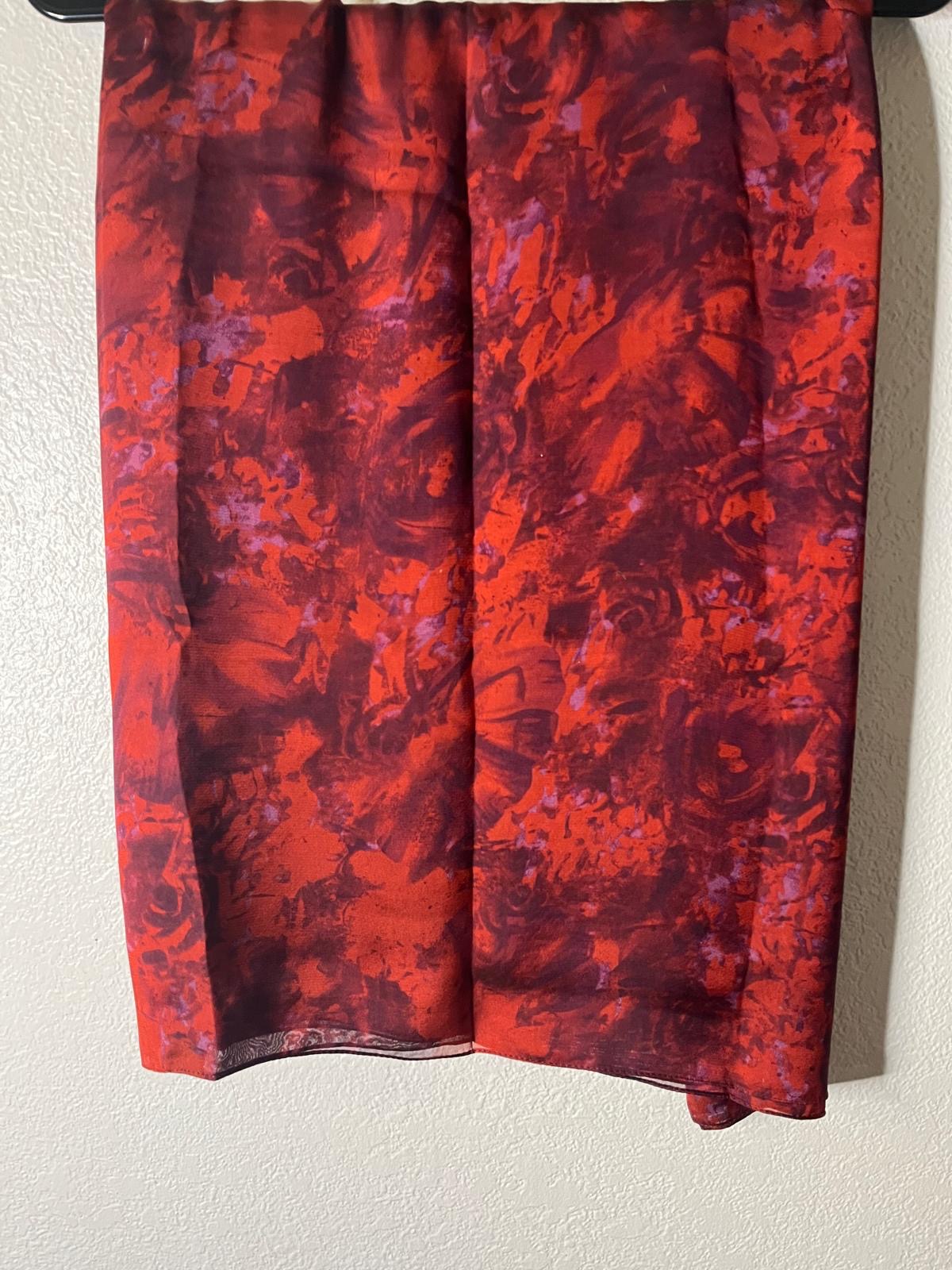 Flames & Black Camouflage Chiffon Hijab